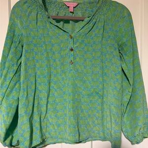 Lilly Pulitzer Elsa Silk Blouse